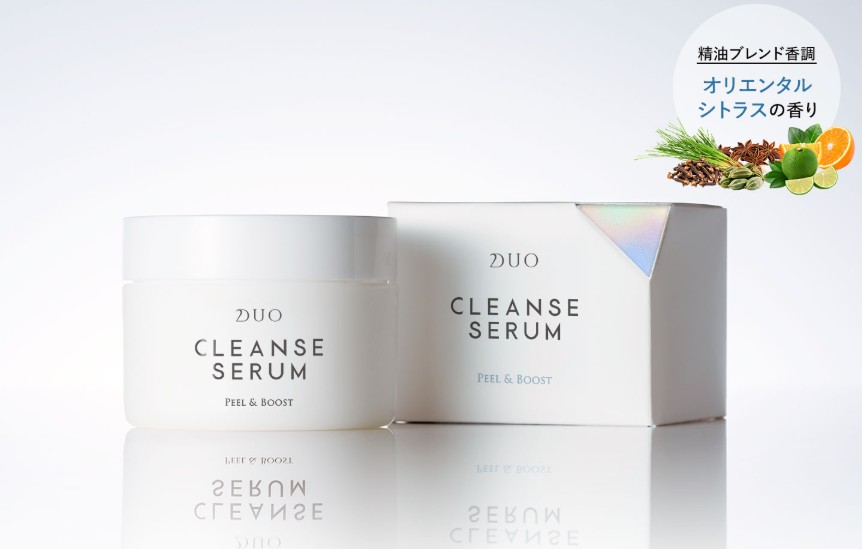 DUO CLEANSE SELUM,デュオ クレンズセラム ピール&ブースト,洗い流す美容液,ピーリング,スクラブ,クレンジング,@cosme ベストコスメアワード2026 上半期新作ベストクレンジング,プレミアアンチエイジング株式会社